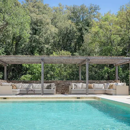 Villa Fcd04 - Luxury On Private Domain With Pool And Tennis Near St Tropez Grimaud