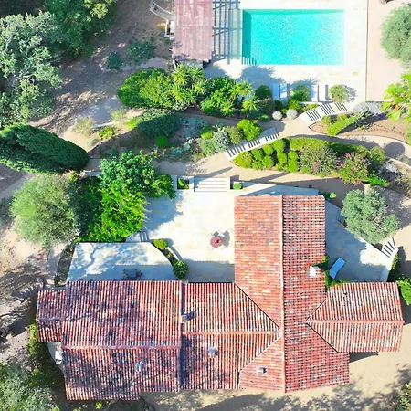 Fcd04 - Luxury On Private Domain With Pool And Tennis Near St Tropez Villa Grimaud