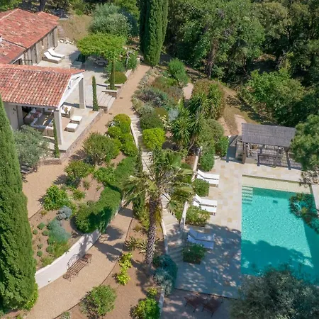 Villa Fcd04 - Luxury On Private Domain With Pool And Tennis Near St Tropez