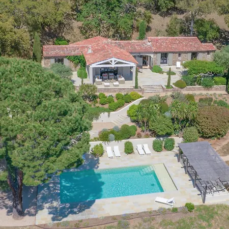 Fcd04 - Luxury On Private Domain With Pool And Tennis Near St Tropez Villa